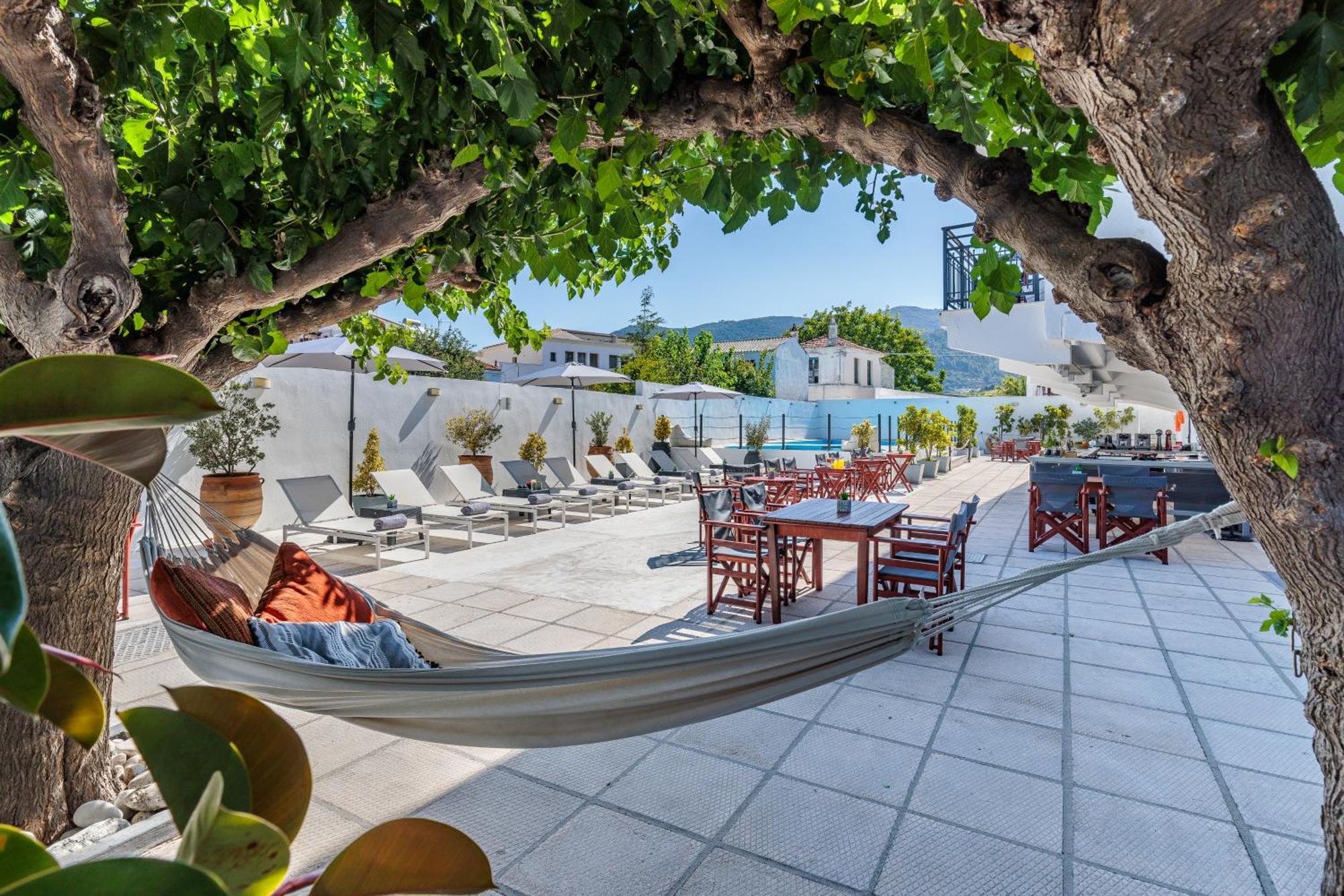 Amalia Hotel Szkópelosz Kültér fotó