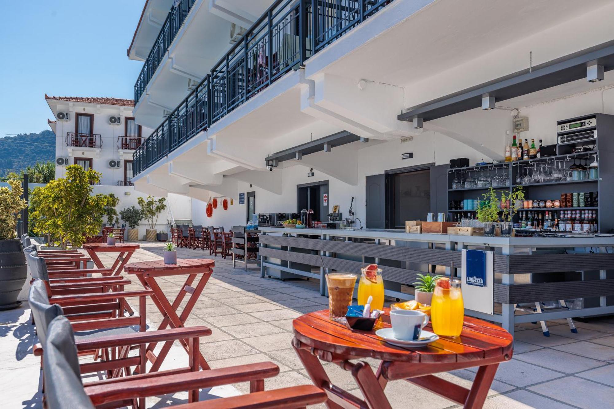 Amalia Hotel Szkópelosz Kültér fotó